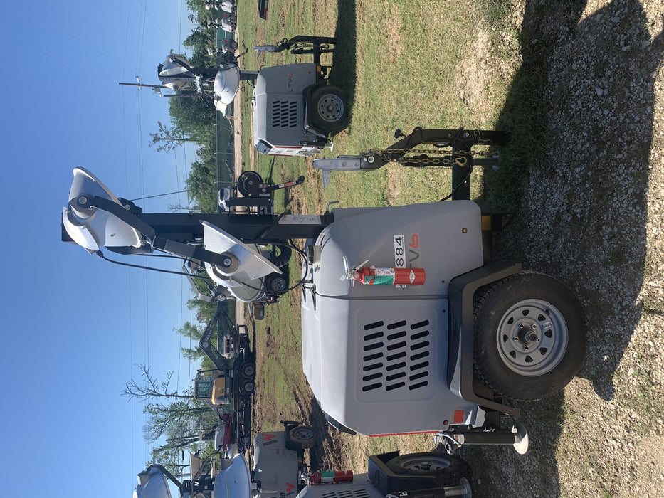2019 Wacker Neuson LTV6L-MH Wacker Neuson LTV6L Mobile Light Tower w/Fuel Level Sensor Installed