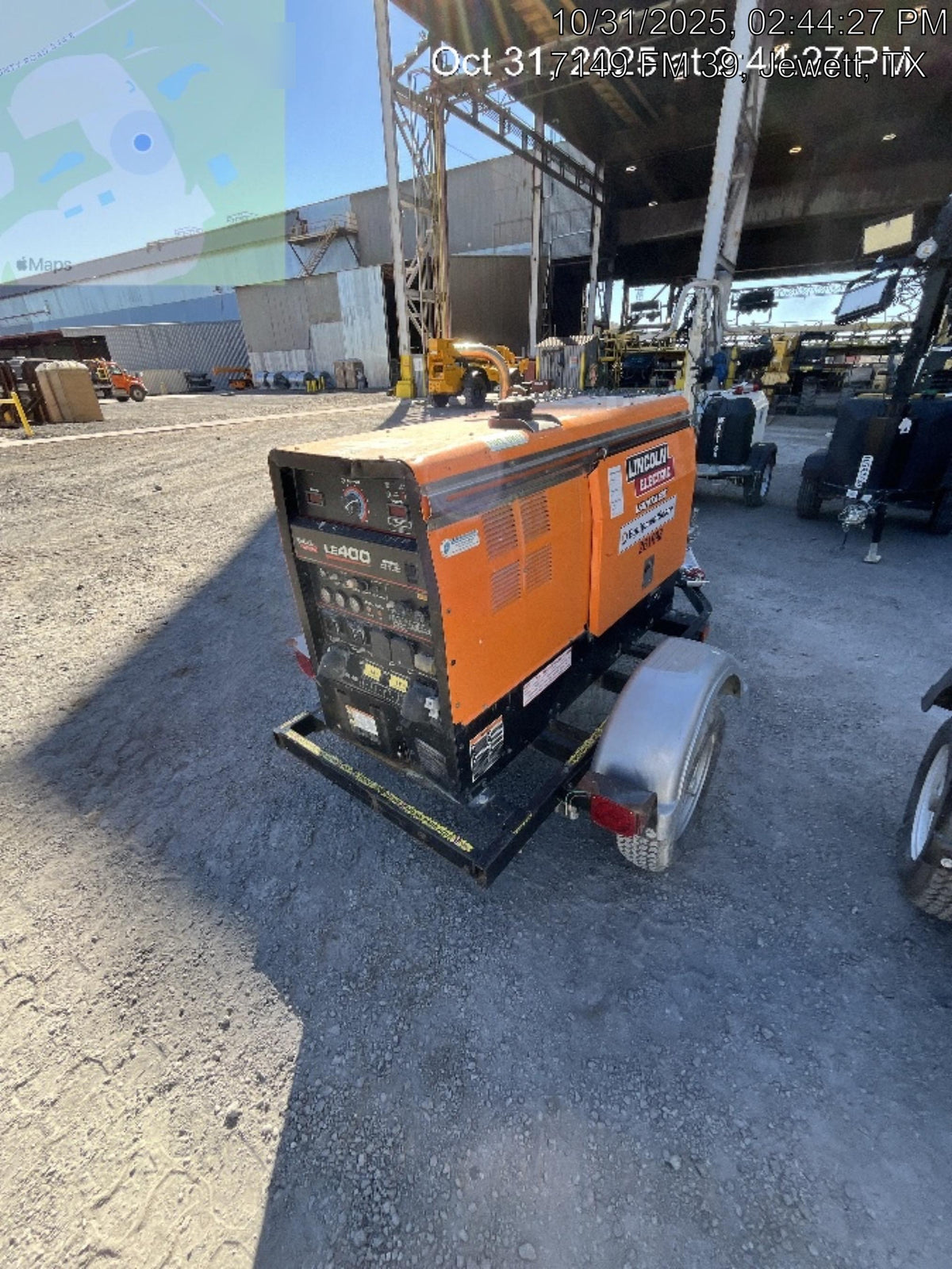 2022 Lincoln Electric LE400 Kubota V1505, Trlr, Cable Rack, Light Kit, ES Decals, T3