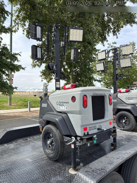 2024 Wacker Neuson LTT4 Diesel, Kohler KDW702, Deep Sea Controller, Auto Start, LED 320W, Bypass Outlet, T3