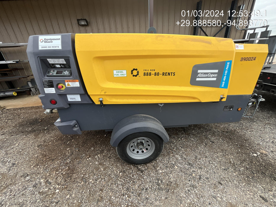 2024 ATLAS COPCO XAS 400-150 PACE