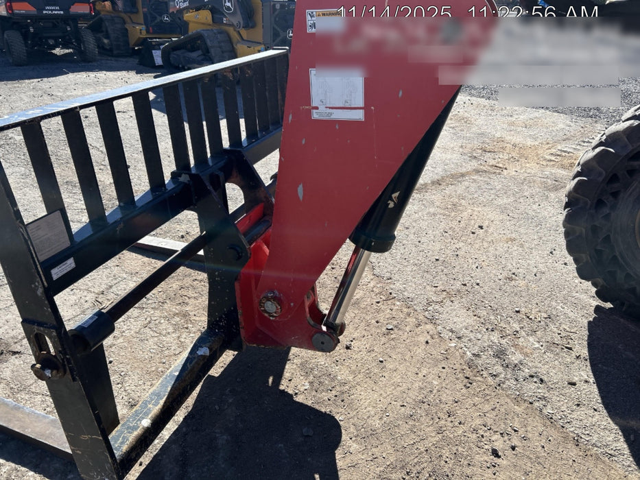 2019 Manitou MTA8044 MTA 8044 - 74 HP T4, Canopy, Worklights/Strobe, Beacon, 66" Carriage, 48" Forks, Solid Tires, Lift Hook, Aux Hydraulics