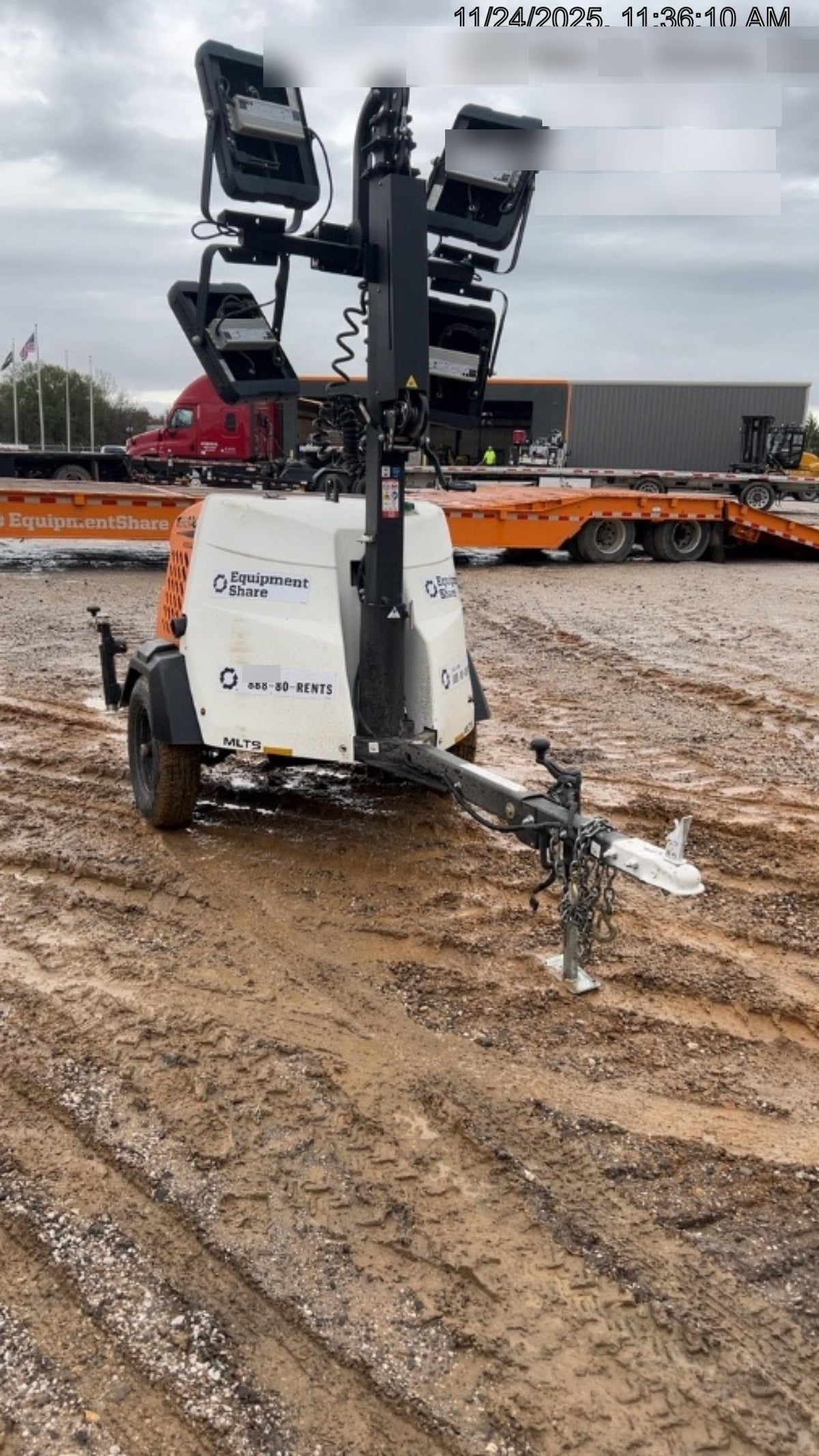 2023 Generac MLT2 Diesel, Flex Switch 120V Input, Powerzone Controller, (4) 320W LED Lights, 4kW Generator, 39.9 Gal Fuel Tank, 2" Ball, T3