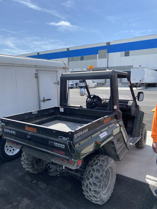 2021 Yanmar YU1000 Canopy, Steel Wheel, Poly WindShield, Beacon, Backup Alarm