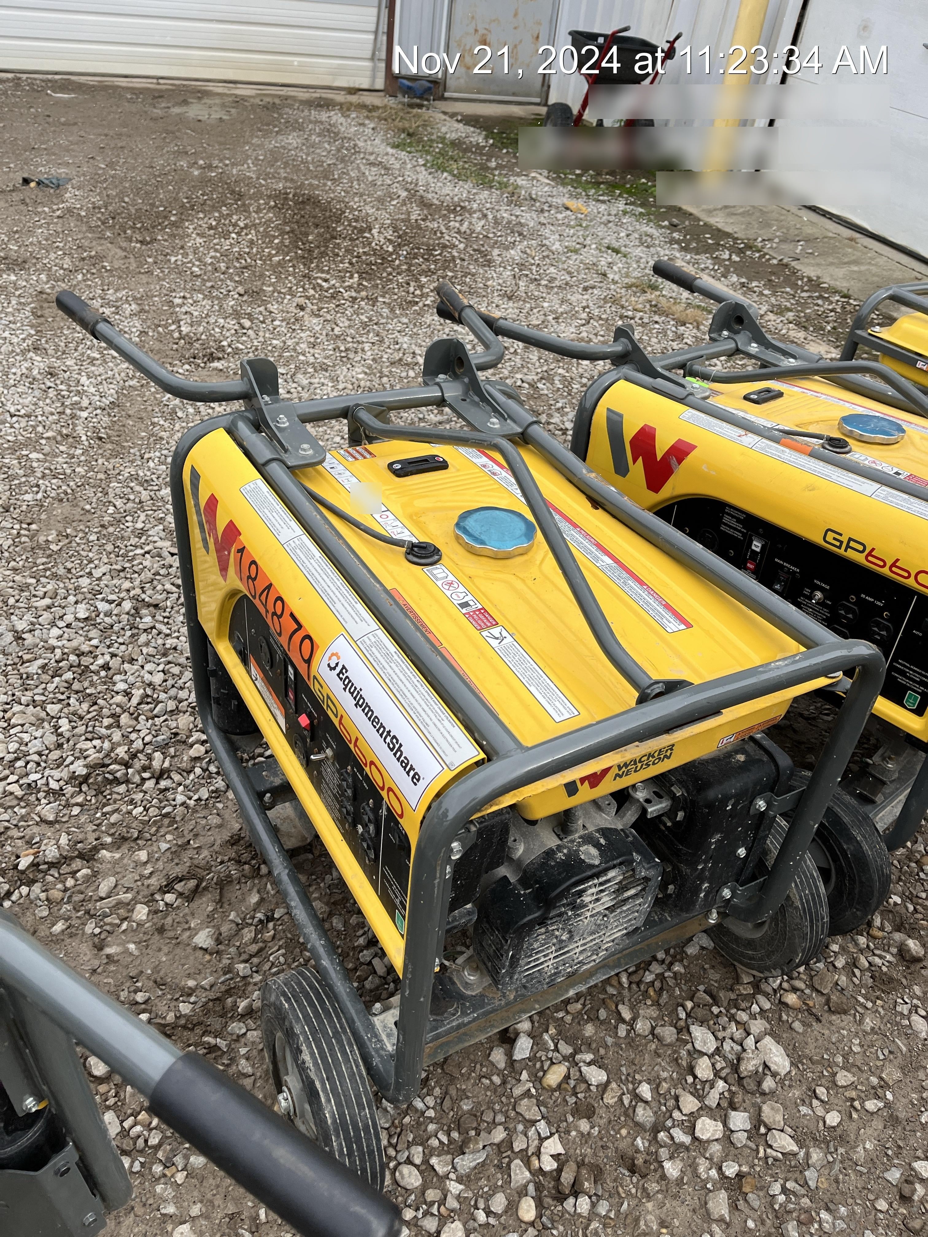 2021 WACKER NEUSON GP6600A