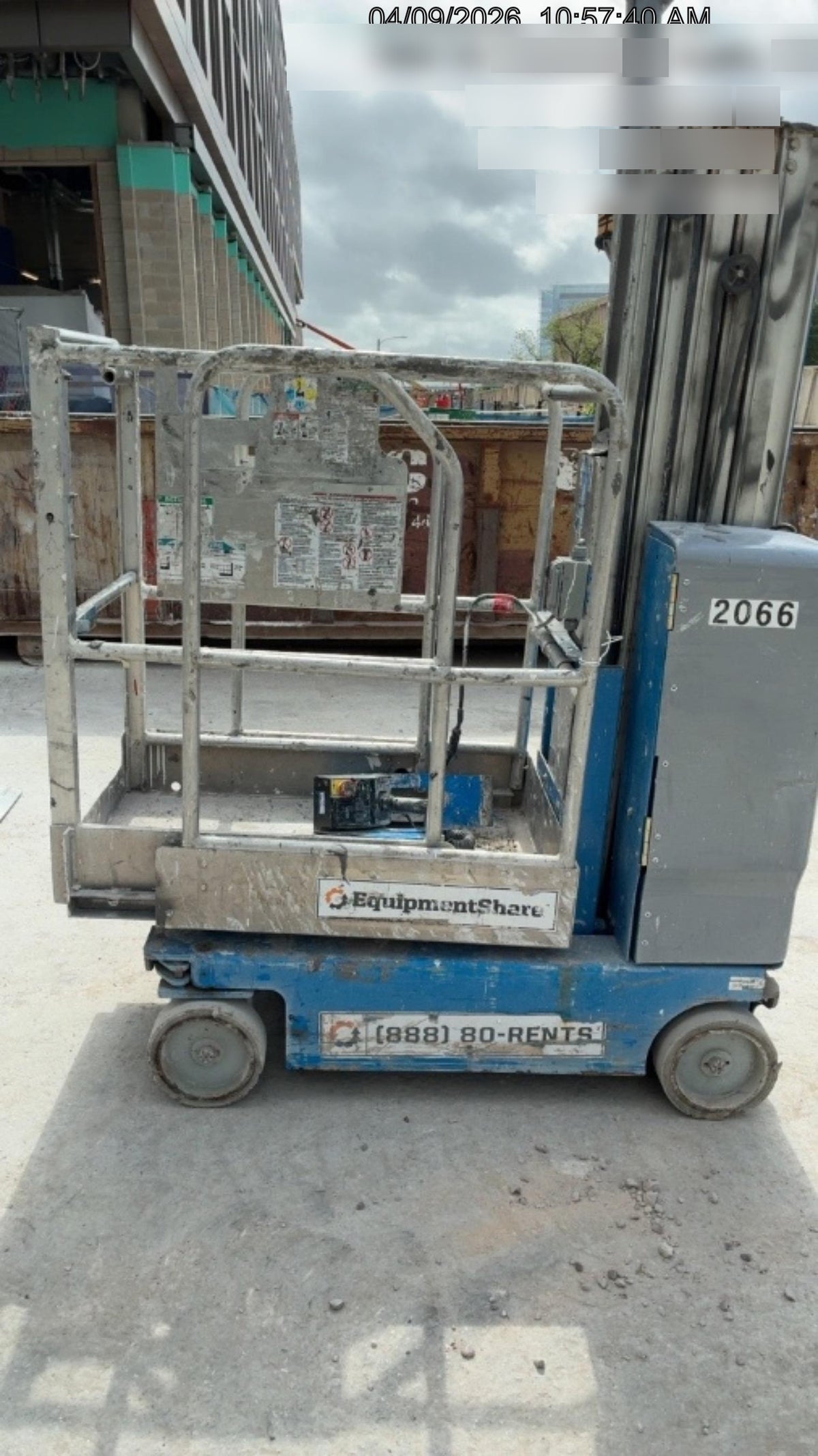 2016 GENIE GR-20
