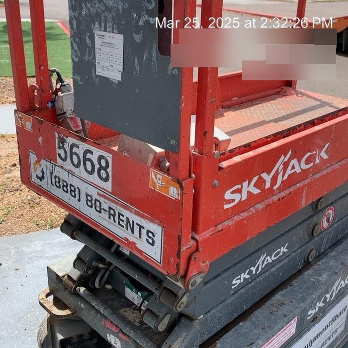 2017 Skyjack SJIII-3219 SJ3219, Trojan Battery Set, Extended Warranty 5yr/5k hr