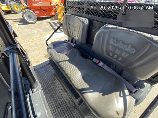 2021 Kubota RTV-X1140W-H Plastic Canopy, Windshield Acrylic Clear, LED Strobe Light, Wire Harness Kit, Back up Alarm