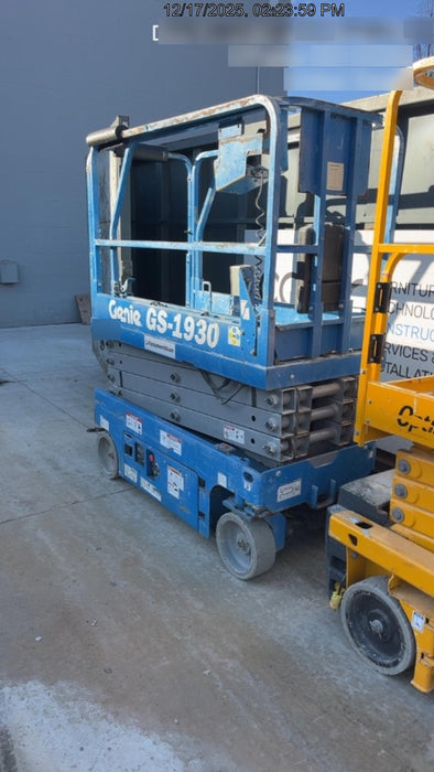2018 Genie GS-1930 Genie GS-1930 w/Fixed Rail, Chain Entry