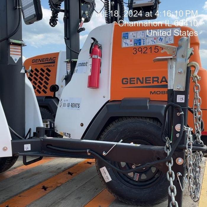 2024 Generac MLT2 Diesel, Flex Switch 120V Input, Powerzone Controller, 
(4) 320W LED Lights, 4kW Generator, 39.9 Gal Fuel Tank, 2" Ball, T3