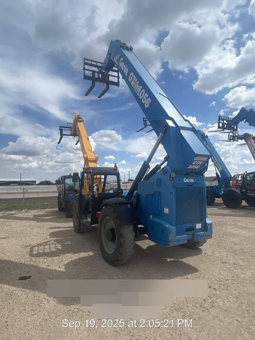 2018 Genie GTH-1056 Genie GTH-1056 w/Open ROPS, Foam Filled Tires, Work Light/Beacon, 60" Carriage and Forks