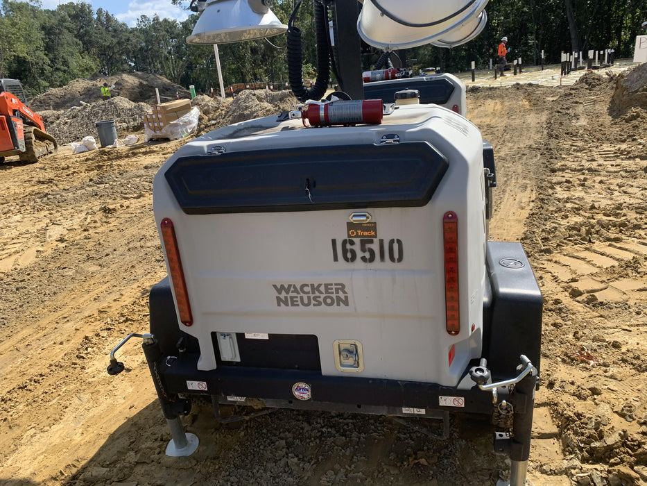 2018 Wacker Neuson LTV6L-MH LTV6L Mobile Light Tower w/Fuel Level Sensor Installed
