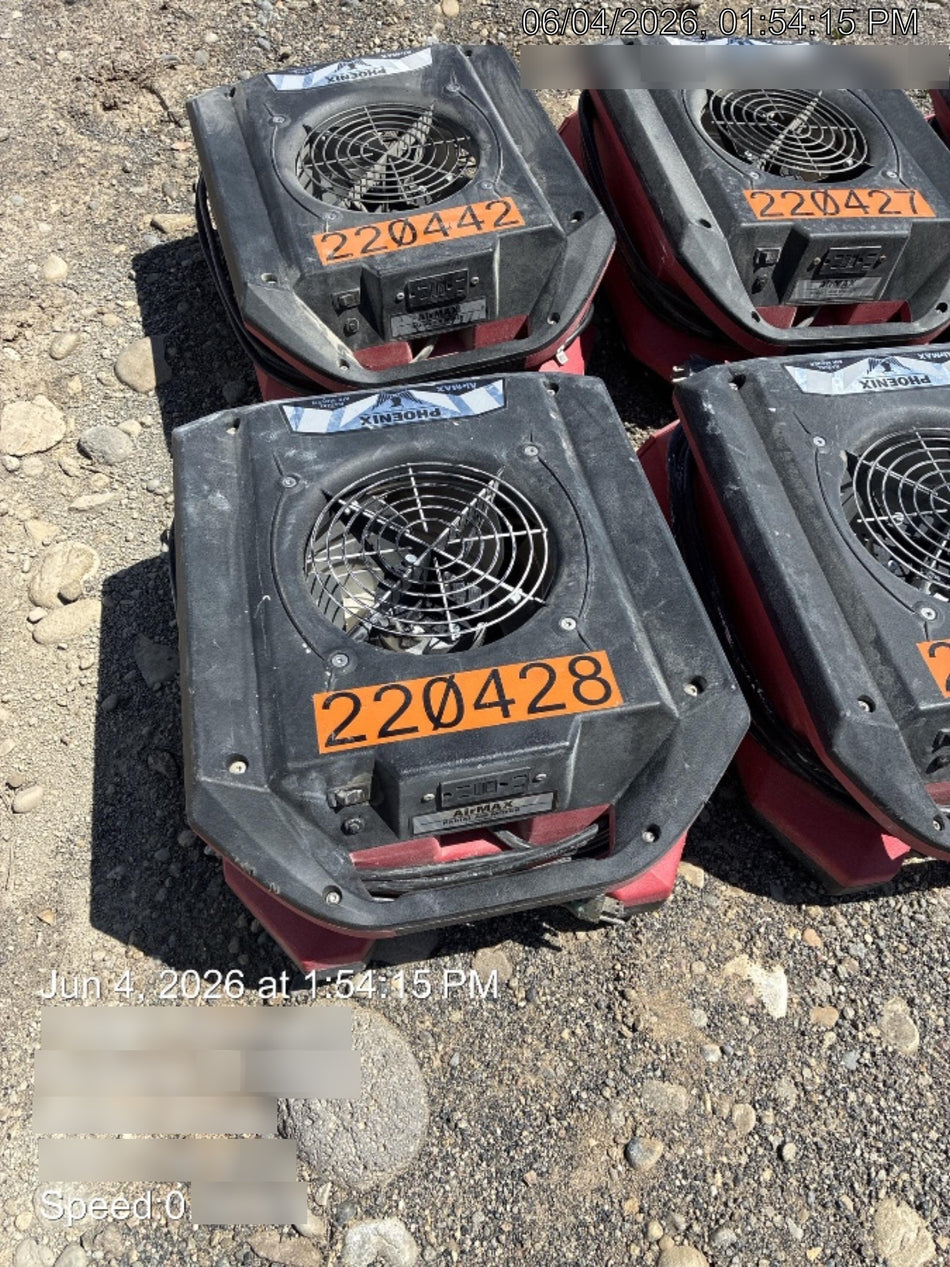 2022 PHOENIX AirMAX Radial Air Mover