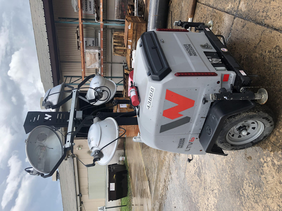 2019 Wacker Neuson LTV6L-MH Wacker Neuson LTV6L Mobile Light Tower w/Fuel Level Sensor Installed