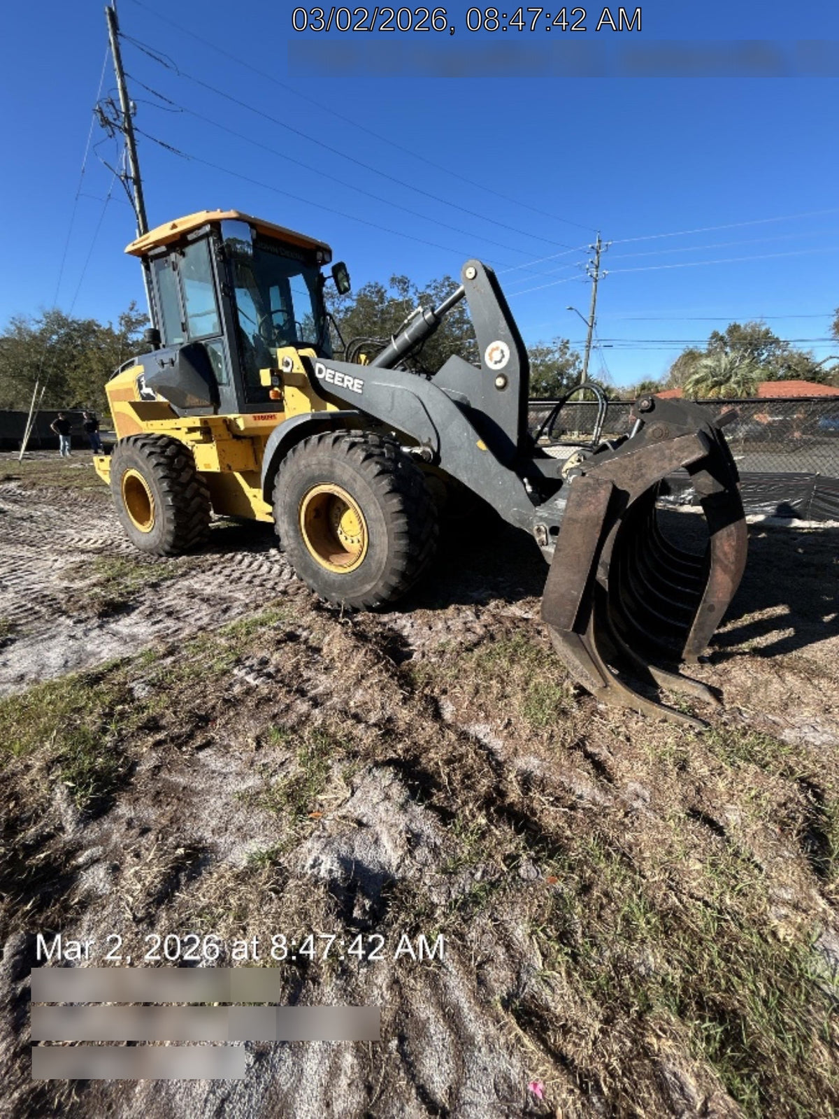 2021 FLECO 120" Grapple Rake - Fleco
