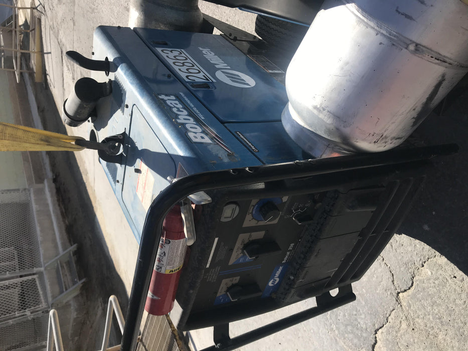 2019 Miller Electric BOBCAT 250 LP/Propane, Running Gear, Tank Bracket, Hose