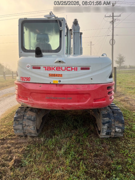 2025 TAKEUCHI TB290-CR