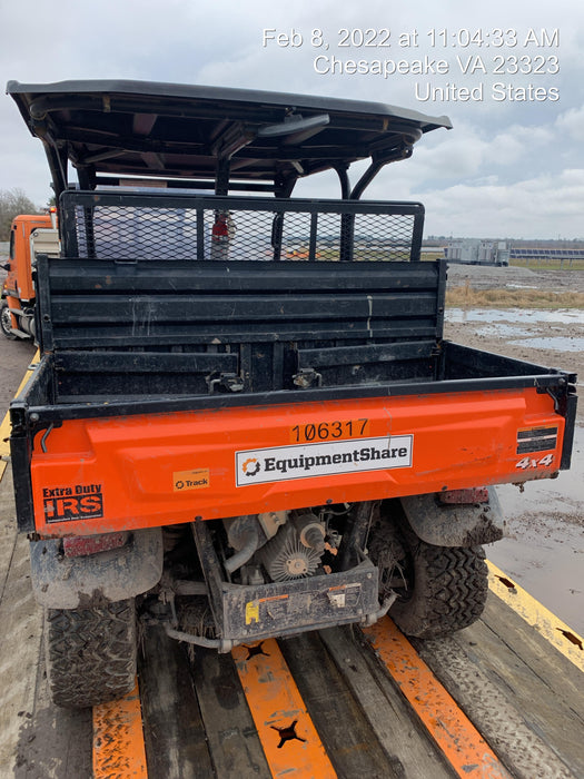 2021 Kubota RTV-X1140W-H Plastic Canopy, Windshield Acrylic Clear, LED Strobe Light, Wire Harness Kit, Back up Alarm