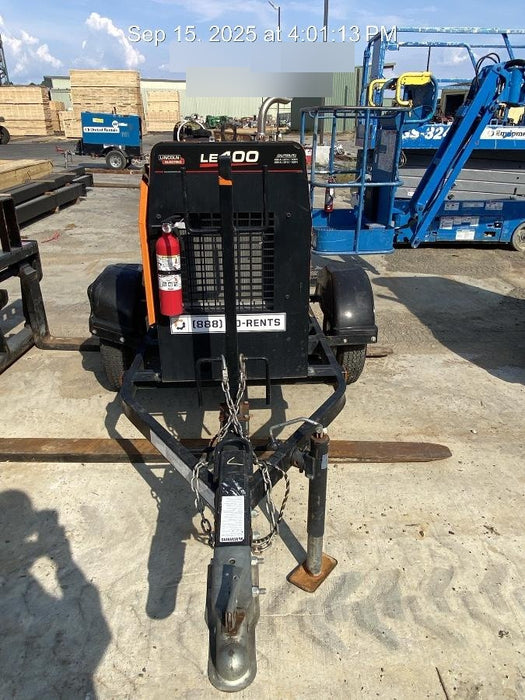 2022 Lincoln Electric LE400 Kubota V1505, Trlr, Cable Rack, Light Kit, ES Decals, T3