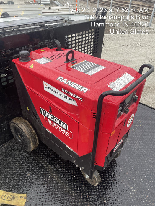 2023 Lincoln Electric Ranger 260MPX K3458-1 Ranger Gasoline Engine Driven Welder (Kohler)