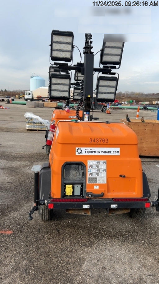 2023 Generac MLT2 Diesel, Flex Switch 120V Input, Powerzone Controller, (4) 320W LED Lights, 4kW Generator, 39.9 Gal Fuel Tank, 2" Ball, T3