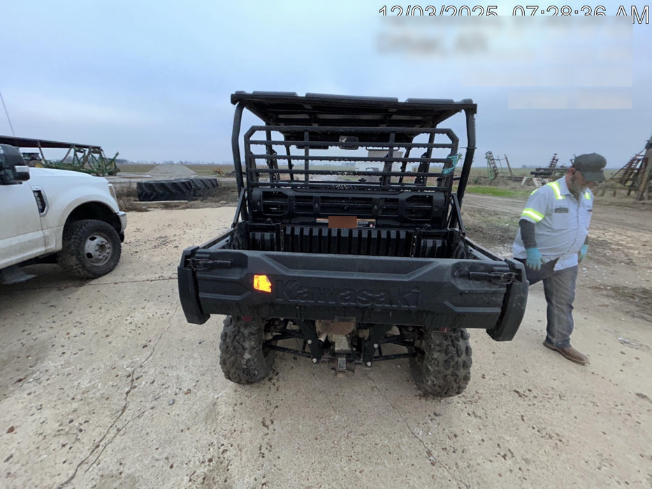 Kawasaki Mule PRO-DXT Movement Alarm, Beacon, Hard Top, ES Track Hardware