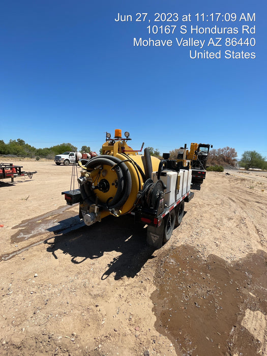 2023 Vac-Tron LP573XDT T4 Koehler Diesel Engine, 500 Gallon Debris Tank, x2 100 Gallon Water Tanks