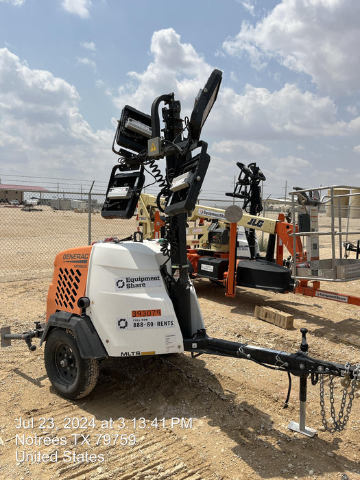 2024 Generac MLT2 Diesel, Flex Switch 120V Input, Powerzone Controller, 
(4) 320W LED Lights, 4kW Generator, 39.9 Gal Fuel Tank, 2" Ball, T3