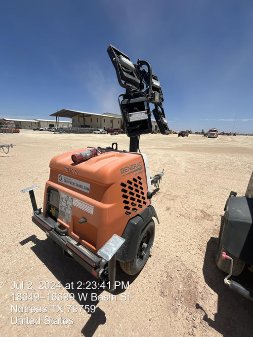 2024 Generac MLT2 Diesel, Flex Switch 120V Input, Powerzone Controller, 
(4) 320W LED Lights, 4kW Generator, 39.9 Gal Fuel Tank, 2" Ball, T3