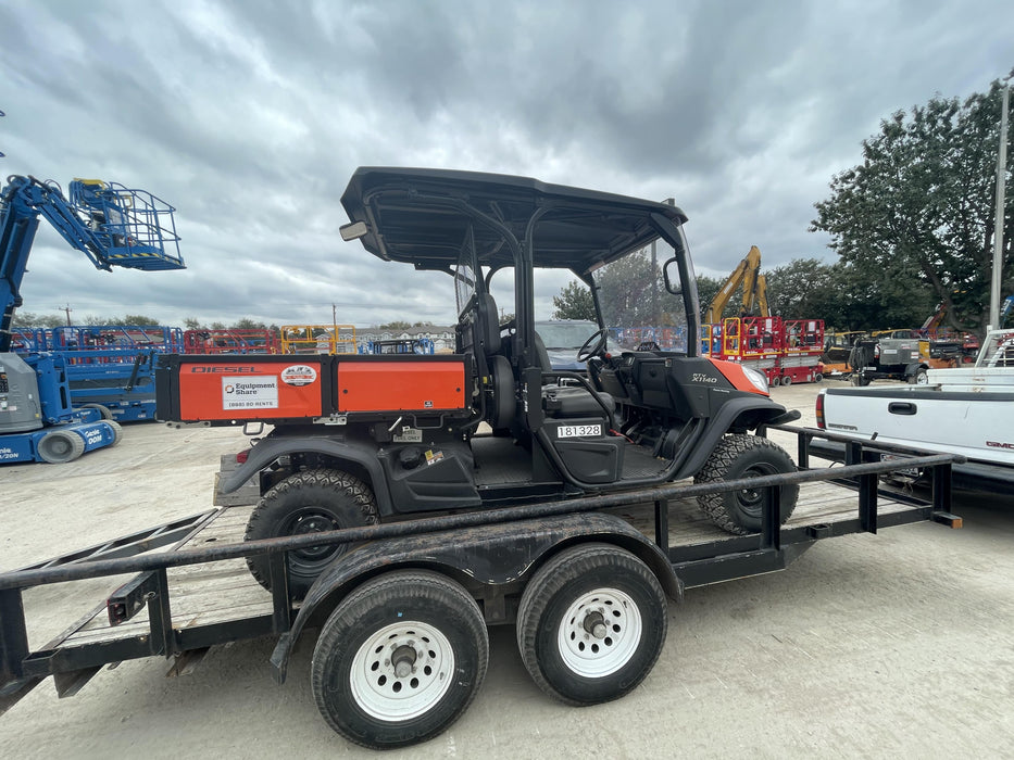 Kubota RTV-X1140W-H Plastic Canopy, Windshield Acrylic Clear, LED Strobe Light, Wire Harness Kit, Back up Alarm