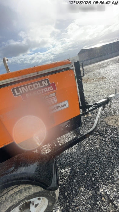 2021 Lincoln Electric Vantage 322 Vantage 322 Ready Pak 3 w/ Decals, ORANGE (includes trailer, cable rack, fender light kit) NO Telematics