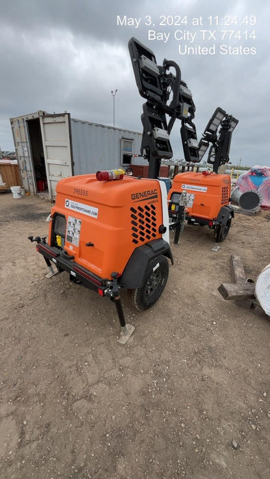 2024 Generac MLT2 Diesel, Flex Switch 120V Input, Powerzone Controller, 
(4) 320W LED Lights, 4kW Generator, 39.9 Gal Fuel Tank, 2" Ball, T3