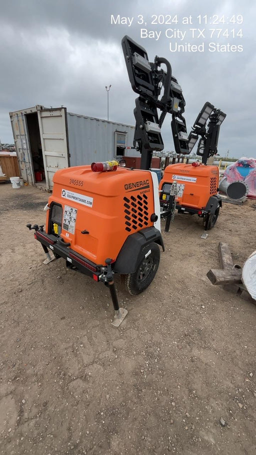 2024 Generac MLT2 Diesel, Flex Switch 120V Input, Powerzone Controller, 
(4) 320W LED Lights, 4kW Generator, 39.9 Gal Fuel Tank, 2" Ball, T3