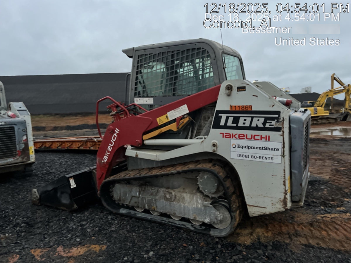 2020 Takeuchi TL8R2-CR Cab/Heat/Air, Hydraulic QC