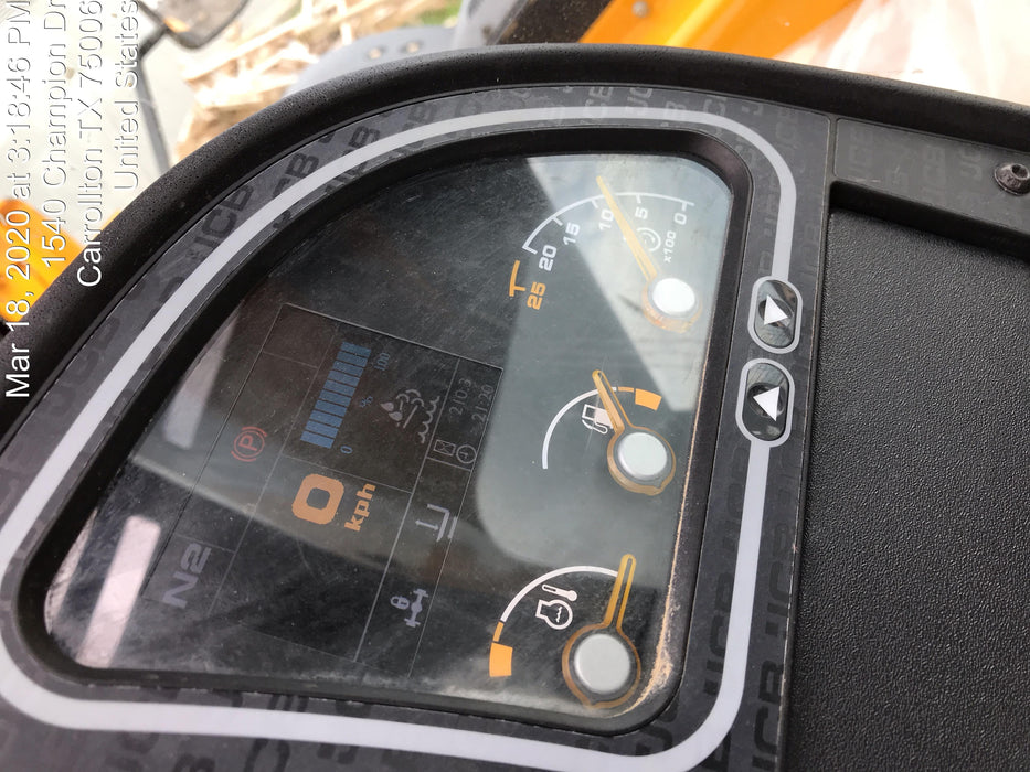 2019 JCB 512-56 Canopy, 109 HP, Solid Tires, STD Worklight, Beacon, Aux Hydraulics, Lifting Eye, Back up Alarm w/66" Carriage/60" Forks