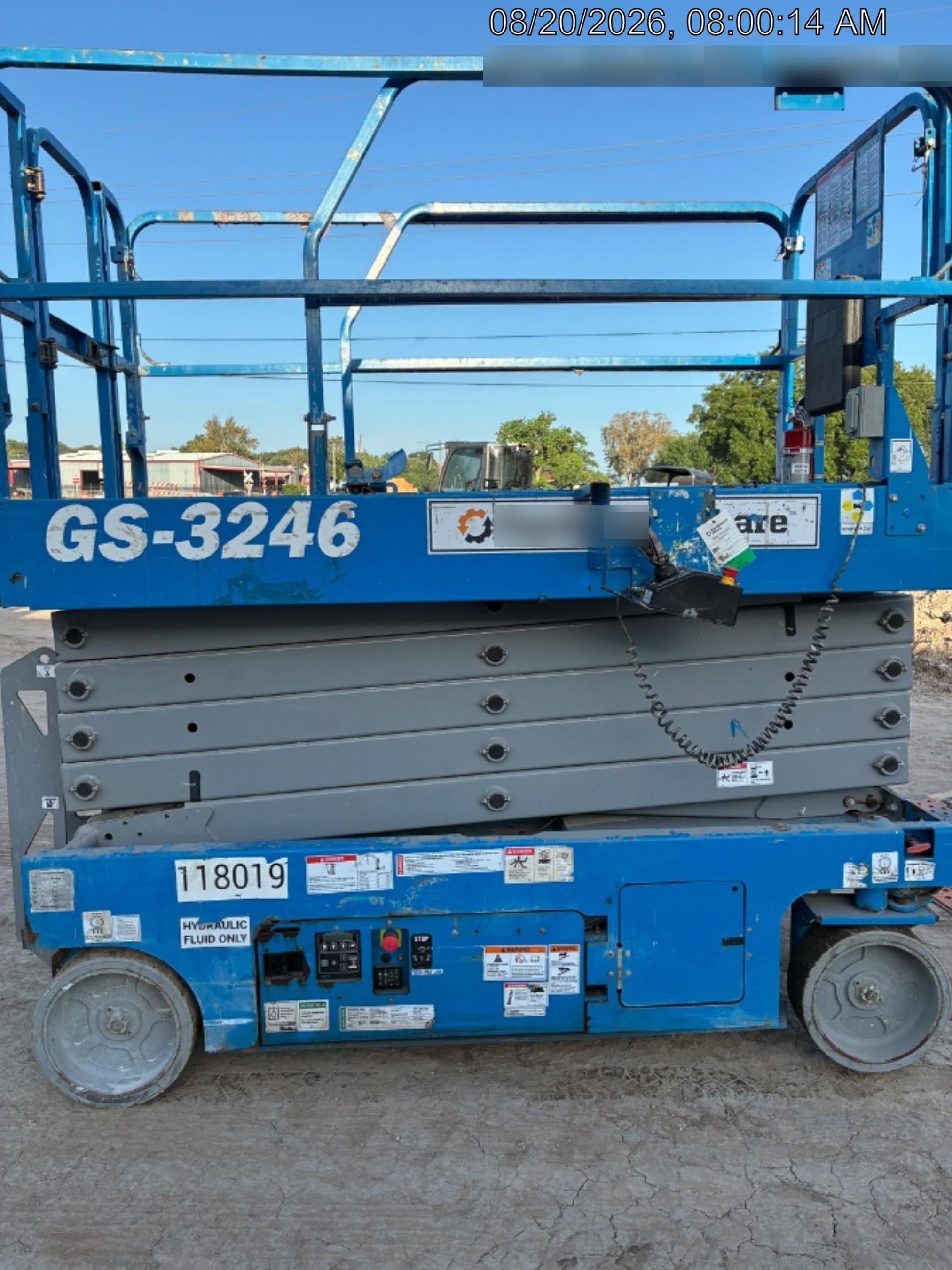 2020 GENIE GS-3246