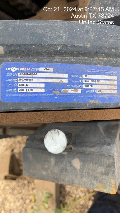 2023 KAUP RO2-091-480-3-A