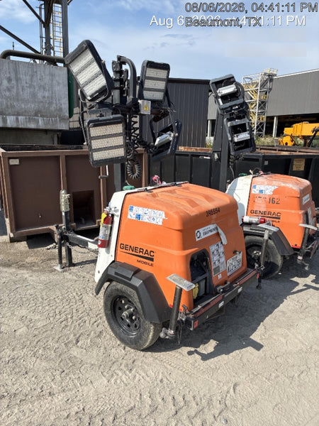 2024 Generac MLT2 Diesel, Flex Switch 120V Input, Powerzone Controller, 
(4) 320W LED Lights, 4kW Generator, 39.9 Gal Fuel Tank, 2" Ball, T3