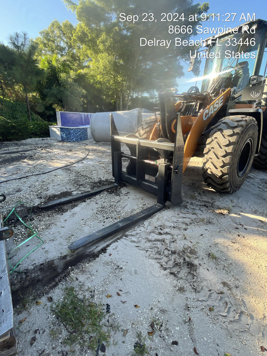 2014 WERK-BRAU 96" Loader Fork Carriage - Werk-Brau