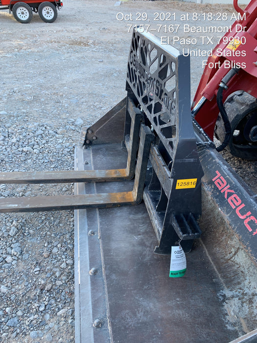 2021 PALADIN 48" Pallet Fork Assembly