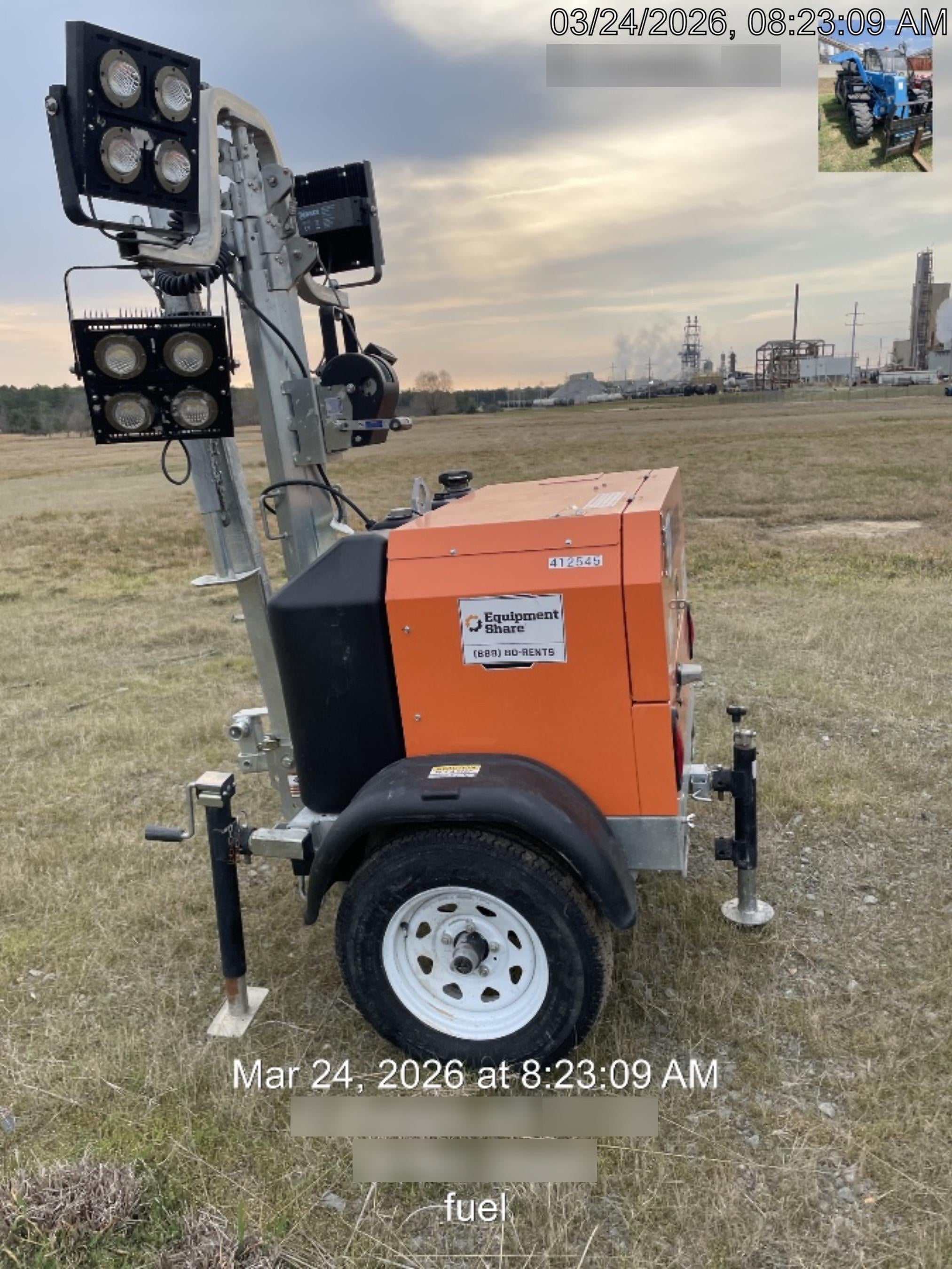 2024 Wanco WLTT-4MM4K Diesel, Deep Sea Controller, Shore Power Plug, Auto Start, (4) 350W LED Floodlights, 4kW Generator, 60 Gal Fuel Tank, 2" Ball, T3