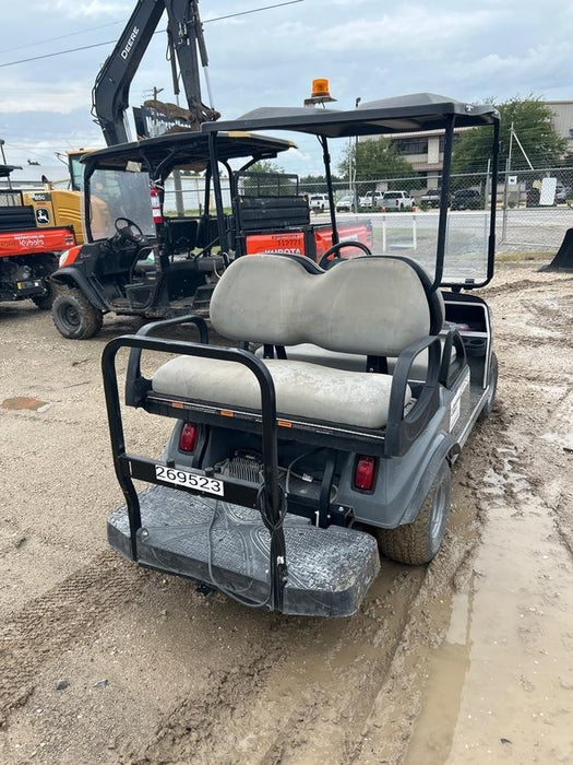 2022 Club Car CA100E Canopy, Fold down Windshield, Beacon, Back up Alarm, All-Trail Trials, HD 8 V Batteries, Trailer Hitch and Ball
