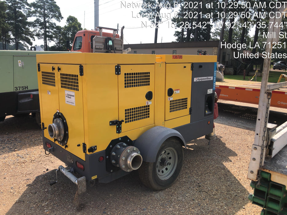2021 ATLAS COPCO PAS 150 HF CS Enclosed