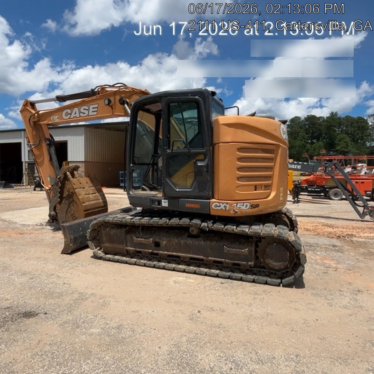 2022 CASE CX145D SR