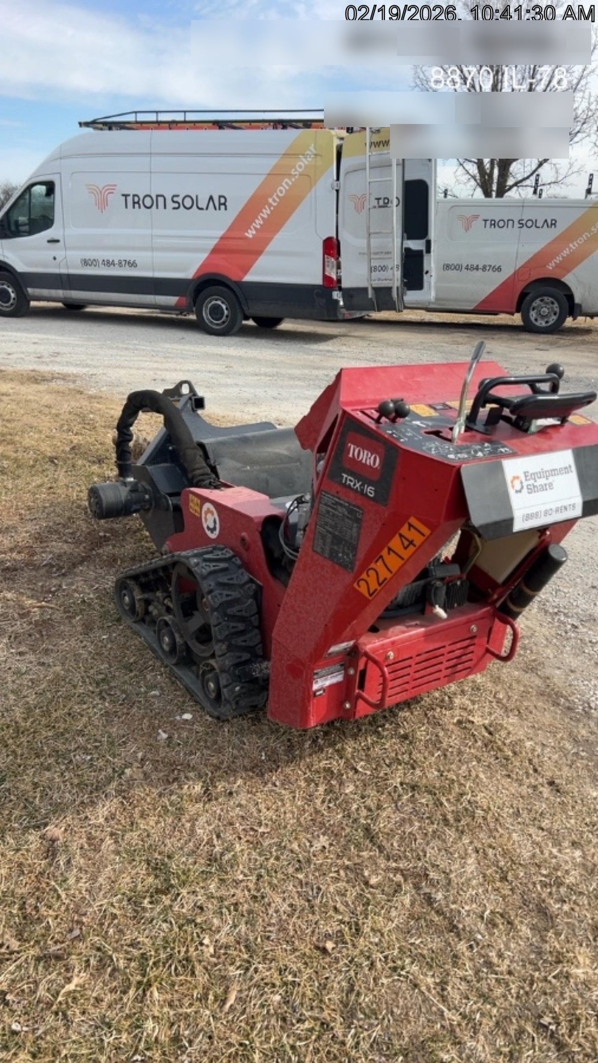 2022 TORO TRX-16