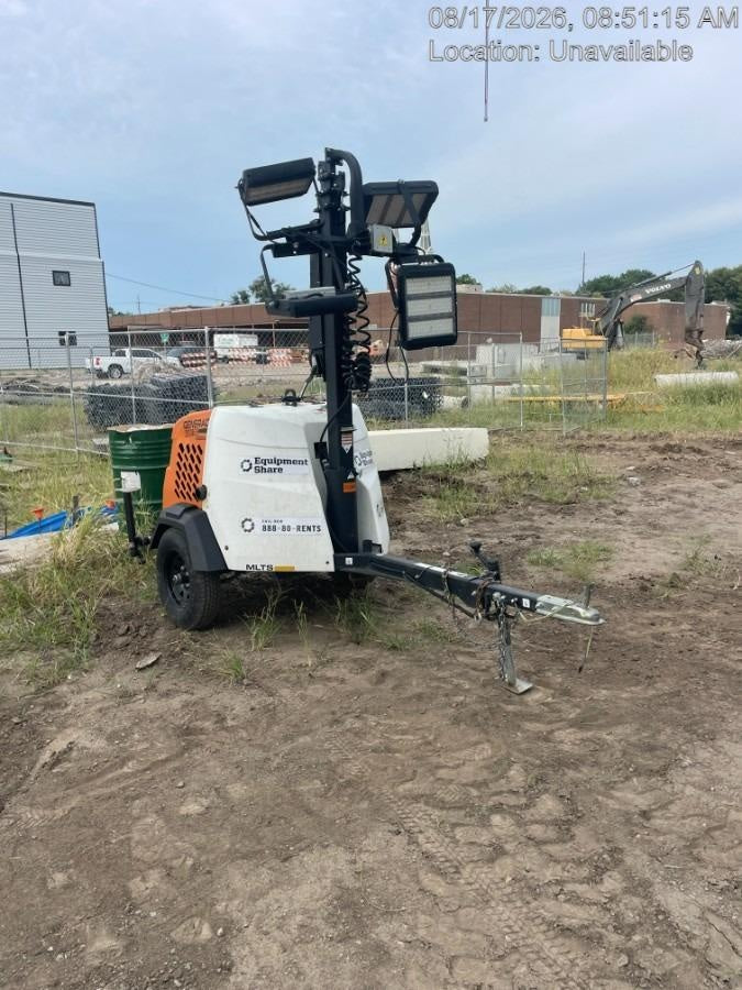 2023 Generac MLT2 Diesel, Flex Switch 120V Input, Powerzone Controller, (4) 320W LED Lights, 4kW Generator, 39.9 Gal Fuel Tank, 2" Ball, T3
