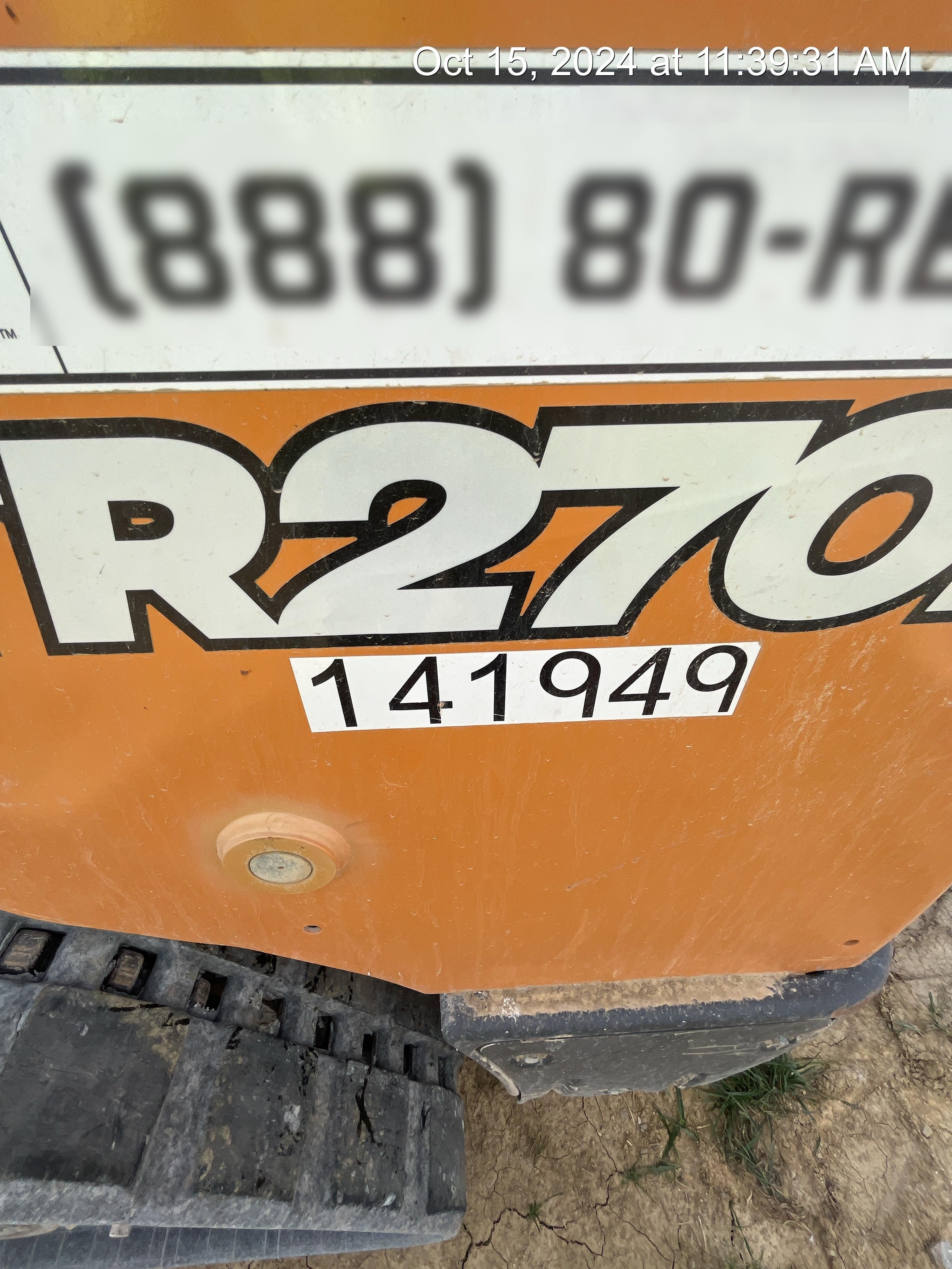 2021 CASE TR270B