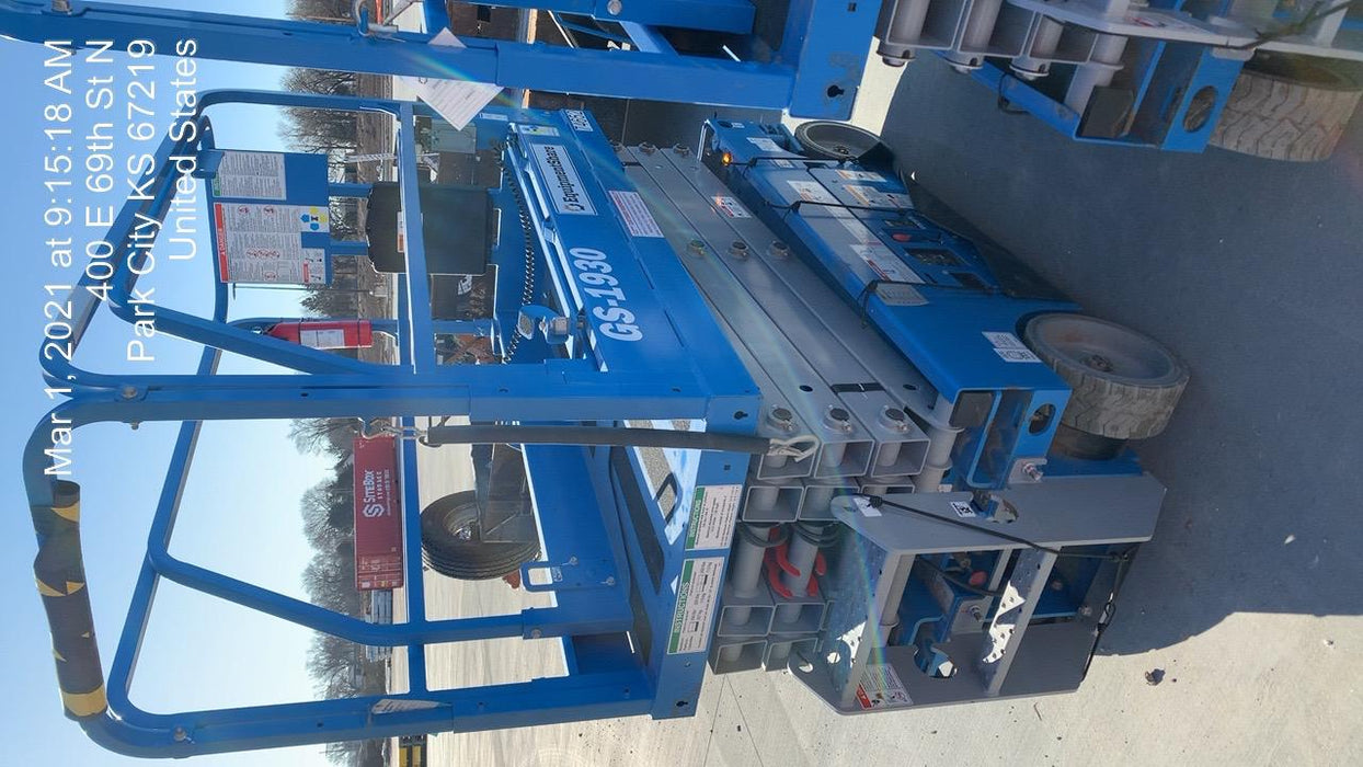 2020 Genie GS-1930 Fixed rails with chain entry gate - Pre A92.20