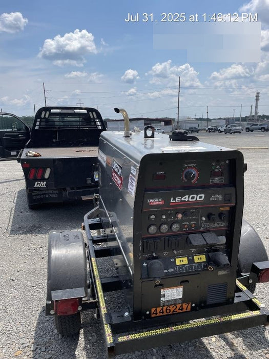 2024 Lincoln Electric LE400 Kubota V1505, Trlr, Cable Rack, Light Kit, ES Decals, T3