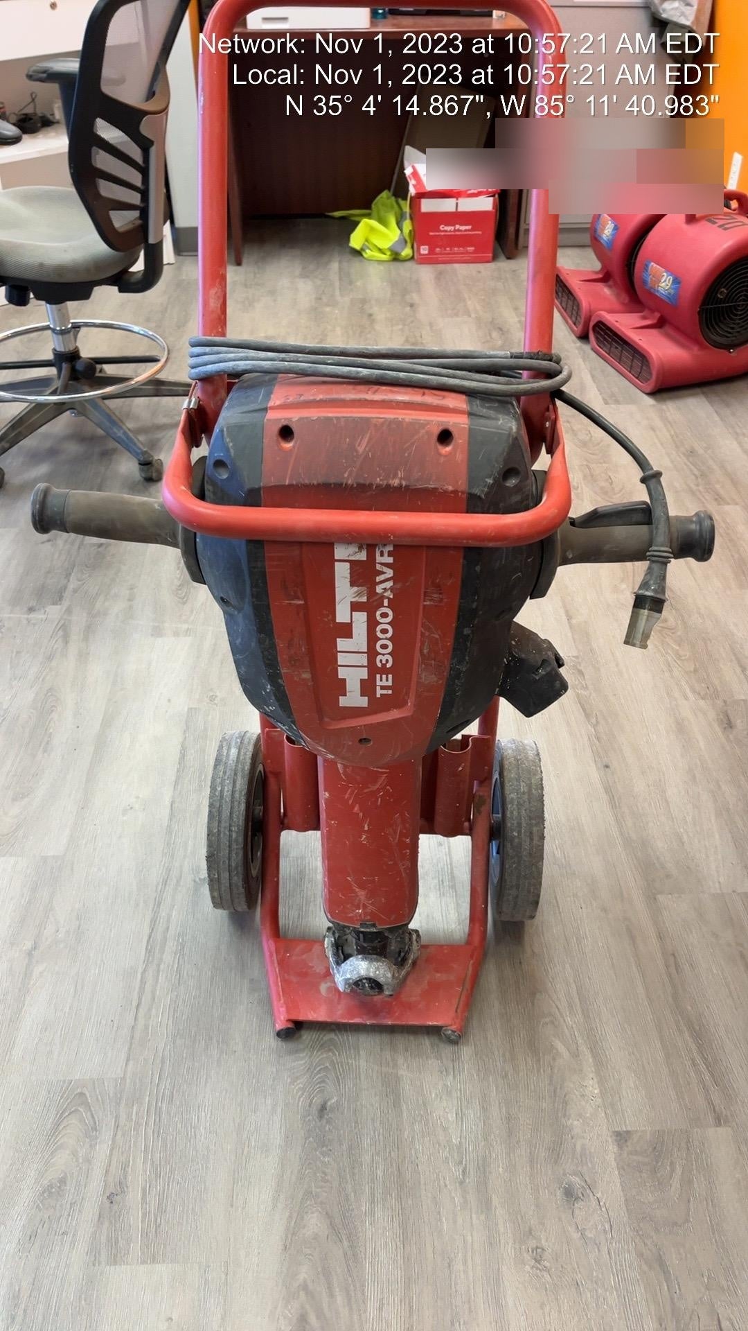 2019 HILTI TE 3000-AVR