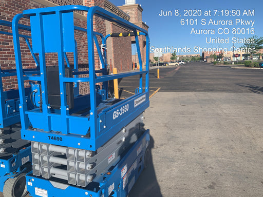 2020 Genie GS-1930 Fixed rails with chain entry gate - Pre A92.20